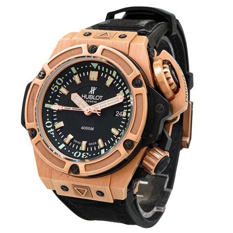 hublot big bang diver 4000 rose gold